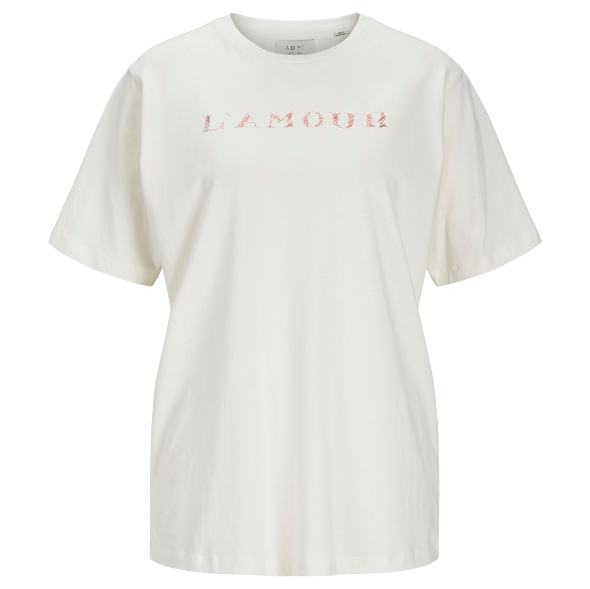 Halima Dame T-shirt i Marshmallow - Stil og Komfort!
