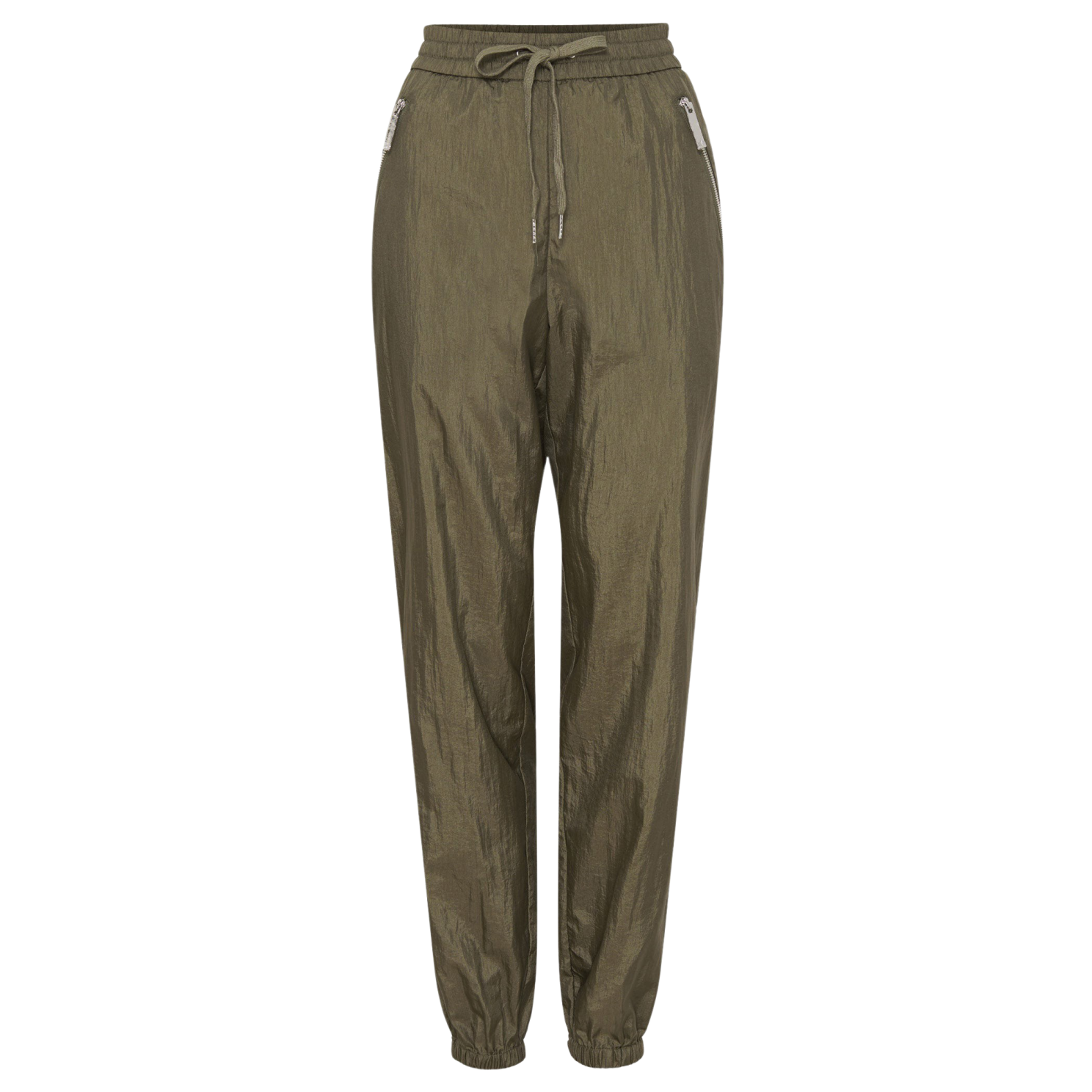 Trendy Pernilla Bukser i Dusty Olive – Stilfuld Komfort!