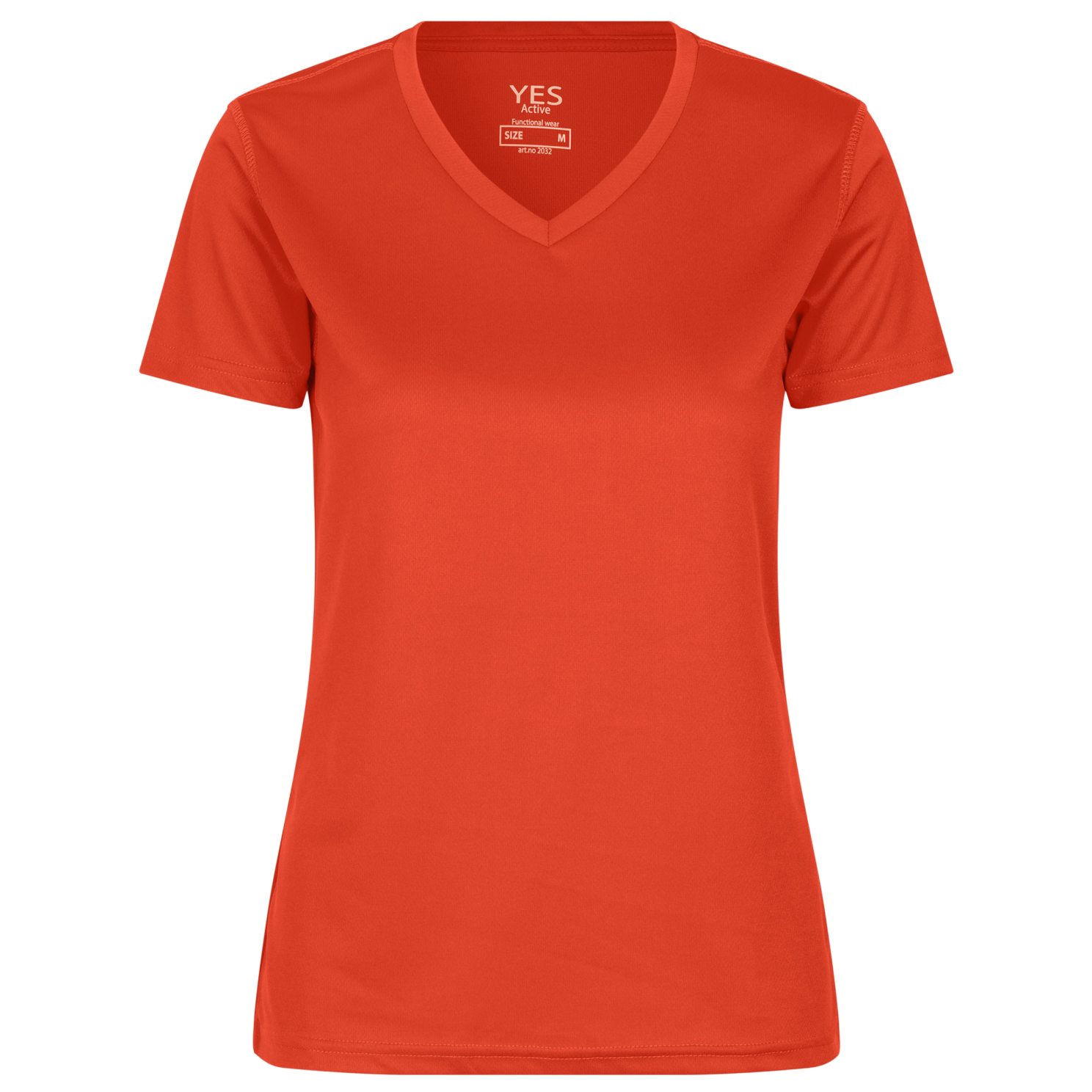 Yes Active Trænings T-shirt til Damer – Orange Tilbud!