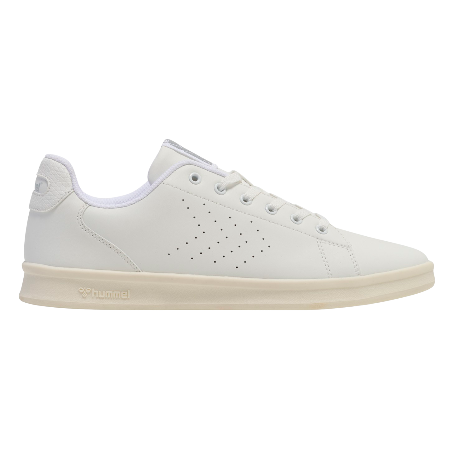 Hummel Court Line Lzh Sneakers – Hvid Lunar Rock på tilbud!