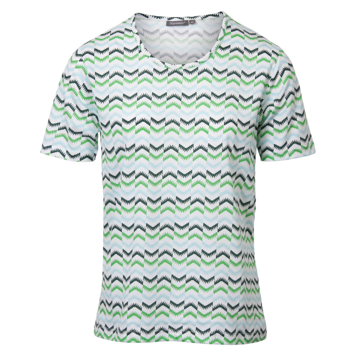 Elegant grøn dame T-shirt fra Marinello – Must-have stil!