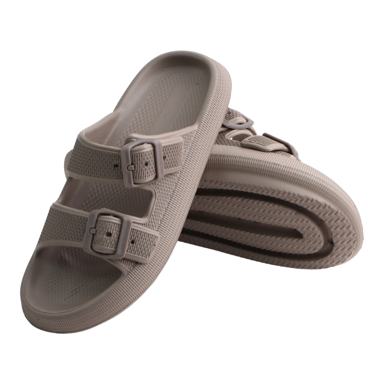 Eva Sandaler til Damer – Sand Taupe fra Quicklaze