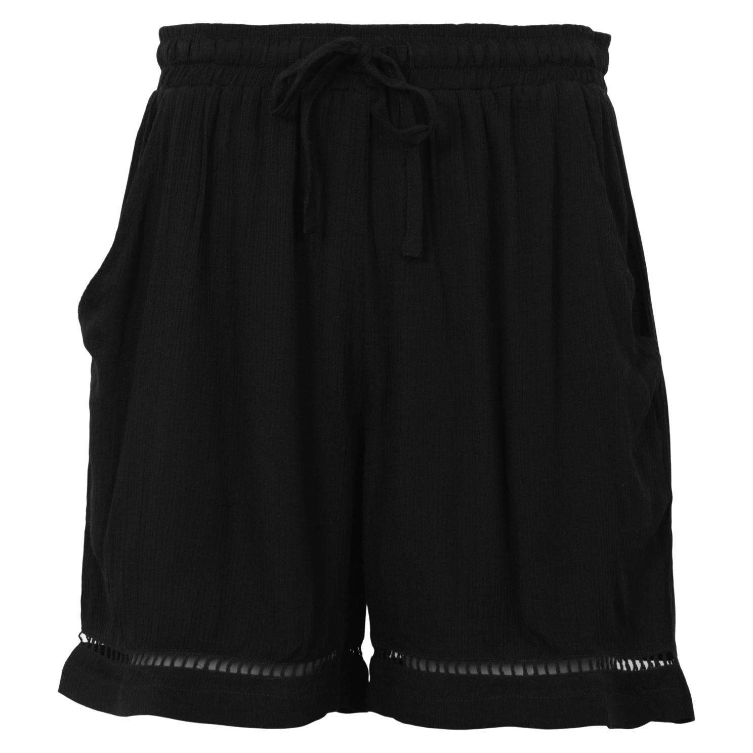 Bea Dame Shorts - Sorte og Komfortable til Varme Dage