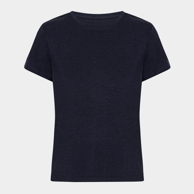 Navy Bambus T-shirt til Dame – Komfort til Hverdag og Fest