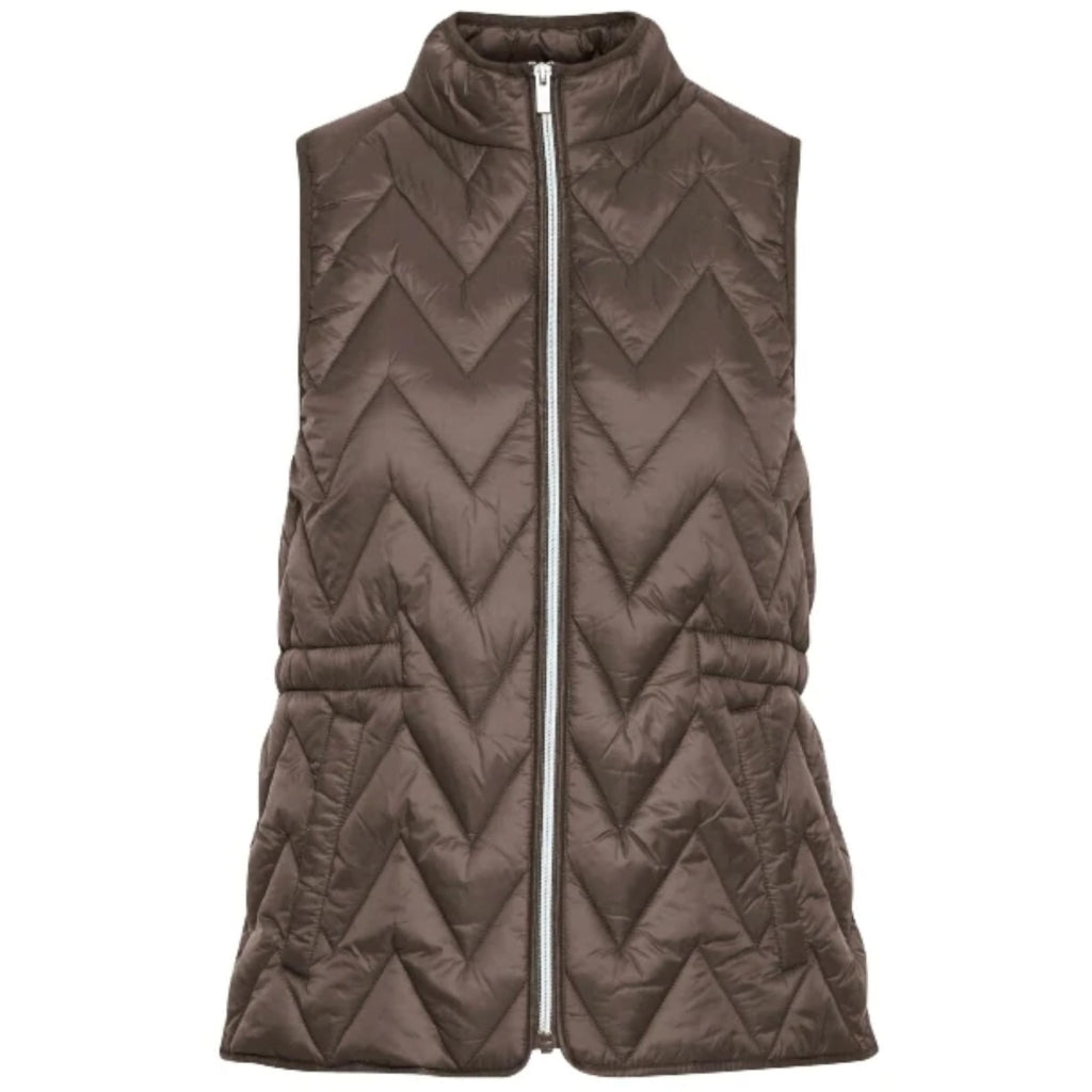 Stilfuld Kviltet Vest til Dame – Uundgåelig Garderobe Must-have