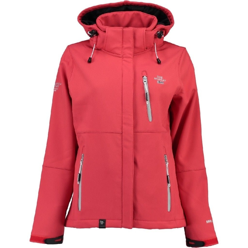 Dame Softshell Jakke Touna i Coral - Forårs Favorit!