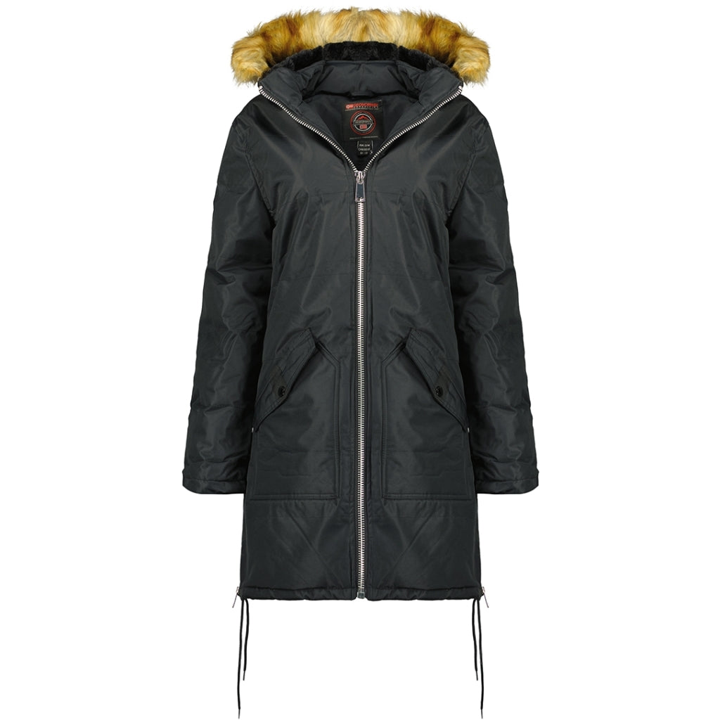 Smart vinterjakke til kvinder Canelle i sort fra Geographical Norway