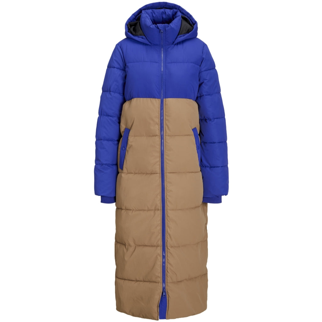 Dame Clara Lang Puffer Jakke – Tigers Eye Black Friday Tilbud