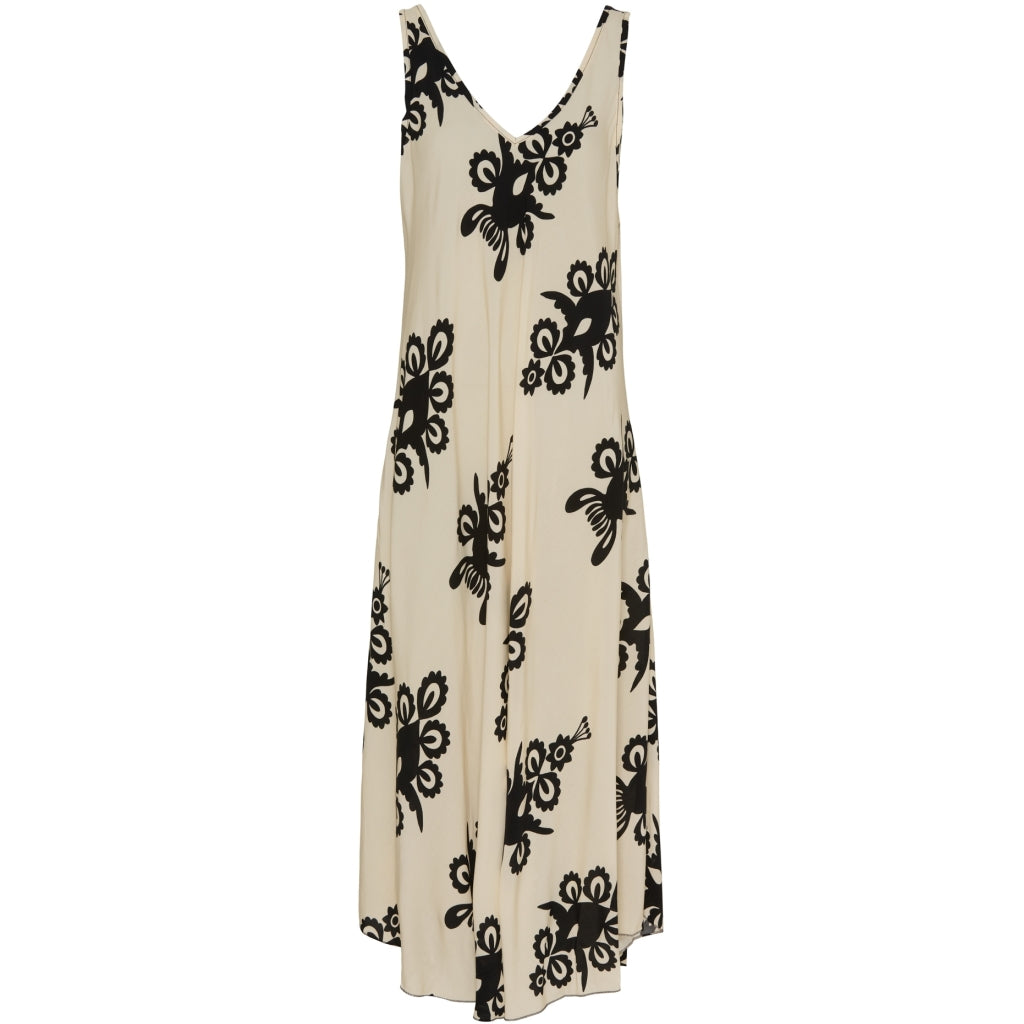 Beige Damekjole Luclara – Perfekt til Sommerudsalg!