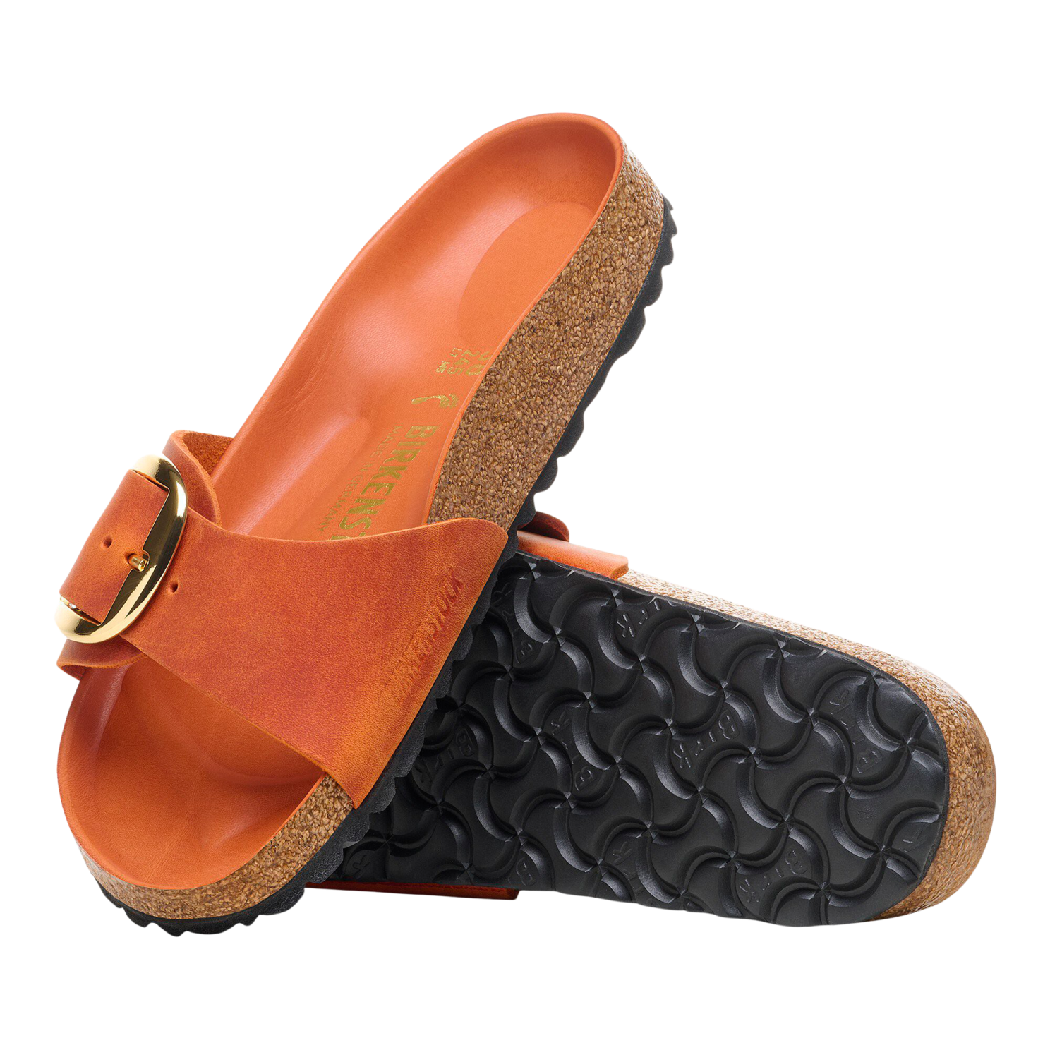 Madrid Sandaler til Dame i Burnt Orange - Komfort & Stil