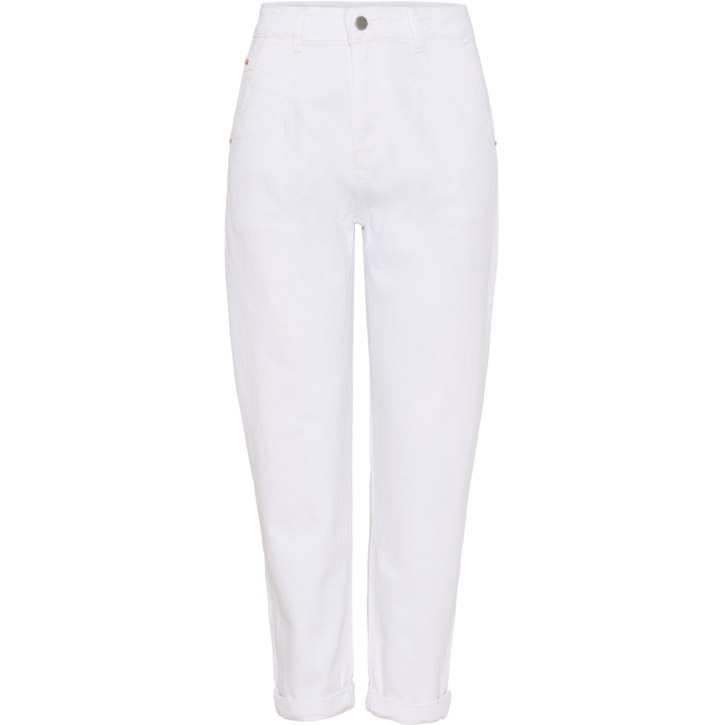 Place Du Jour Hvide Ankel Jeans til Kvinder - Udsalg!