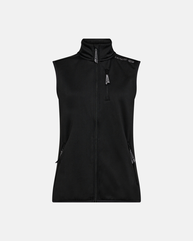 Dovre Fleece Vest - Stilfuld Isolering til Kvinder i Sort