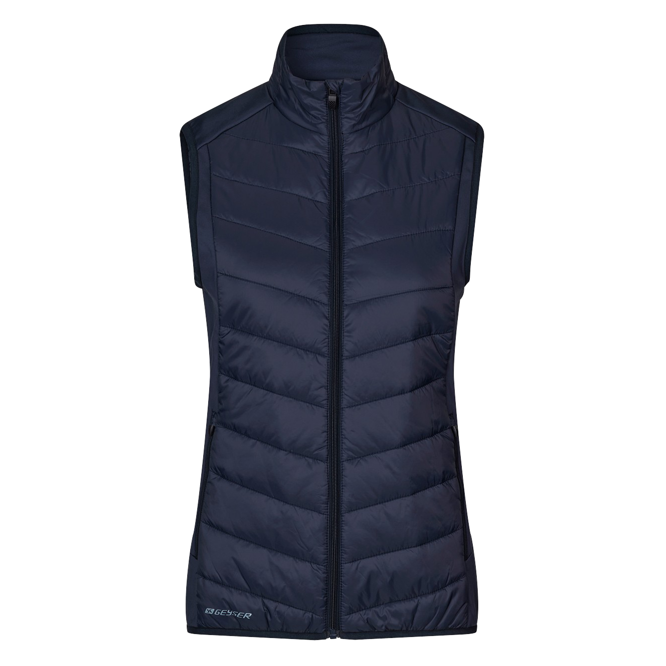 Sporty Dame Vest i Navy – Komfortabel Hybrid Vest til Kvinder