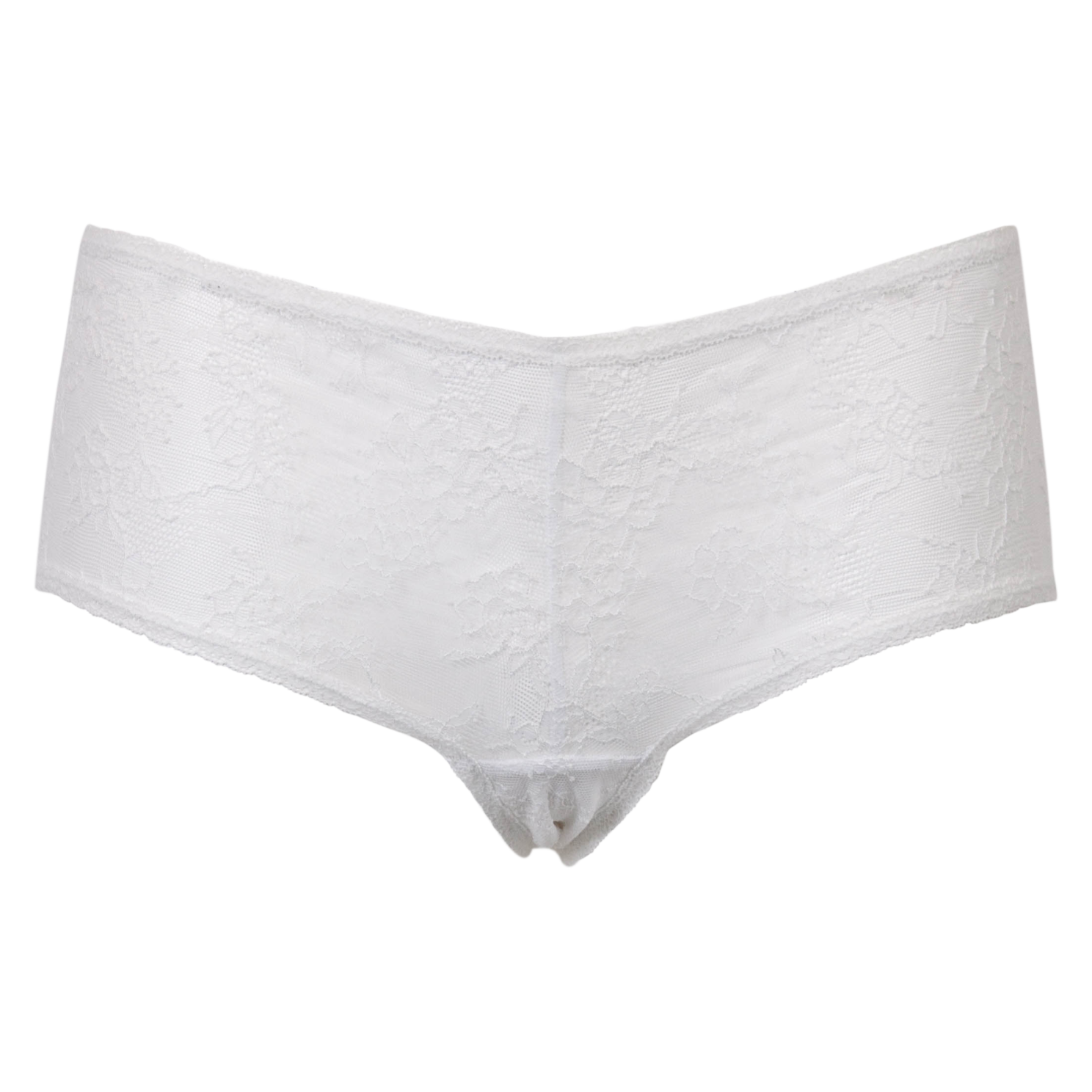 Leah Dame Hipster Trusser – Hvide fra Lulu's Drawer