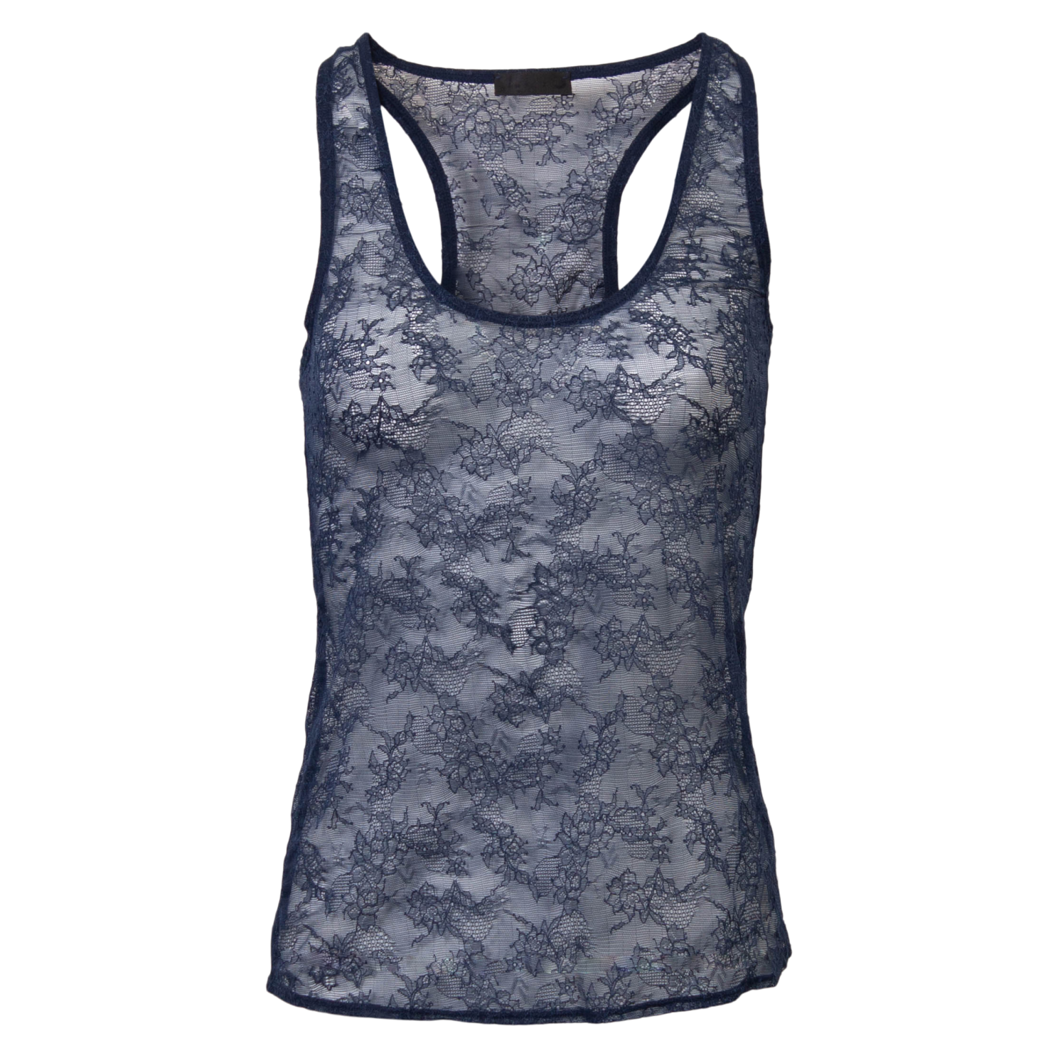 Elegant Navy Top til Damer fra Lulu's Drawer - Perfekt til Fest!