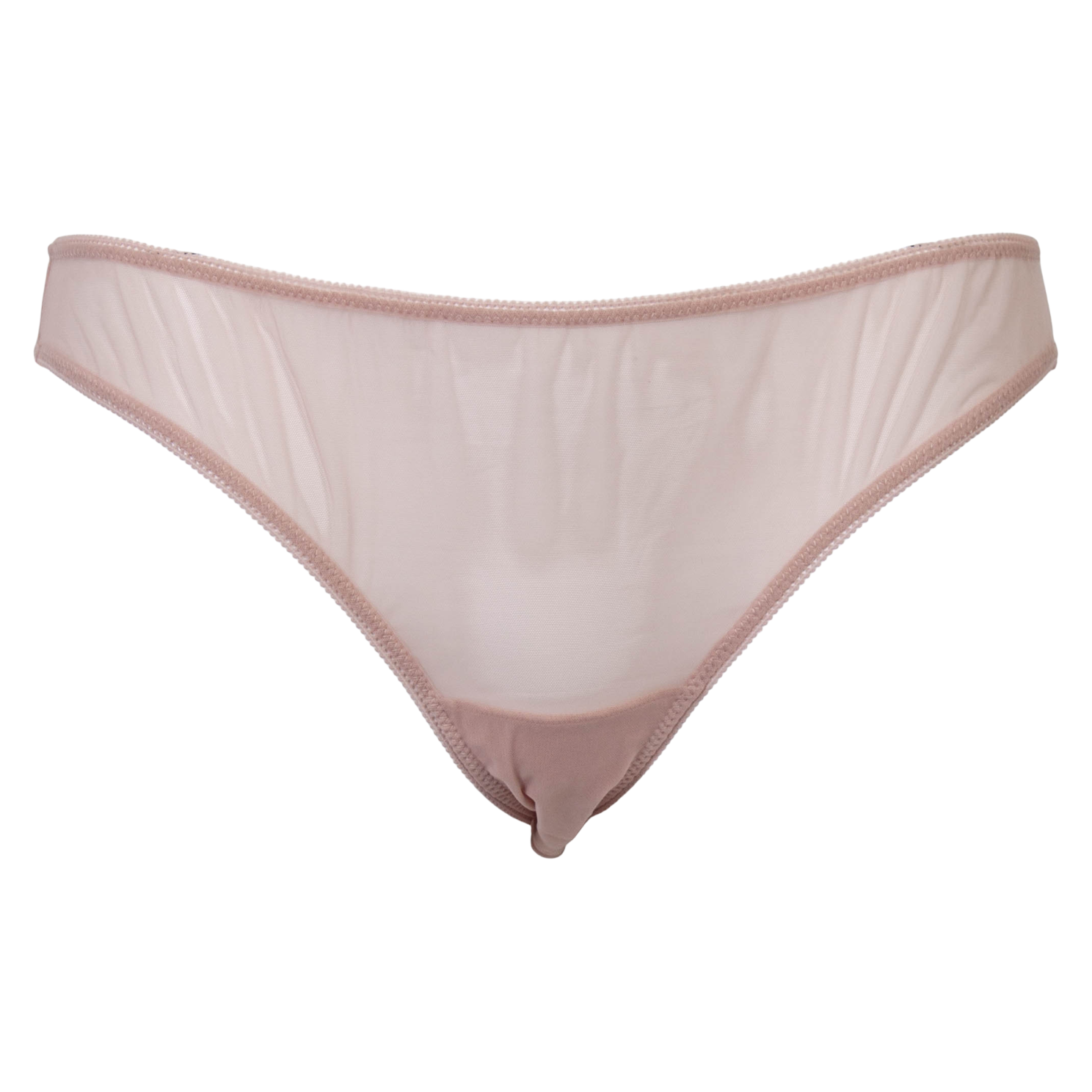 Elegant Blush Trusser – Gennemsigtige og Komfortable