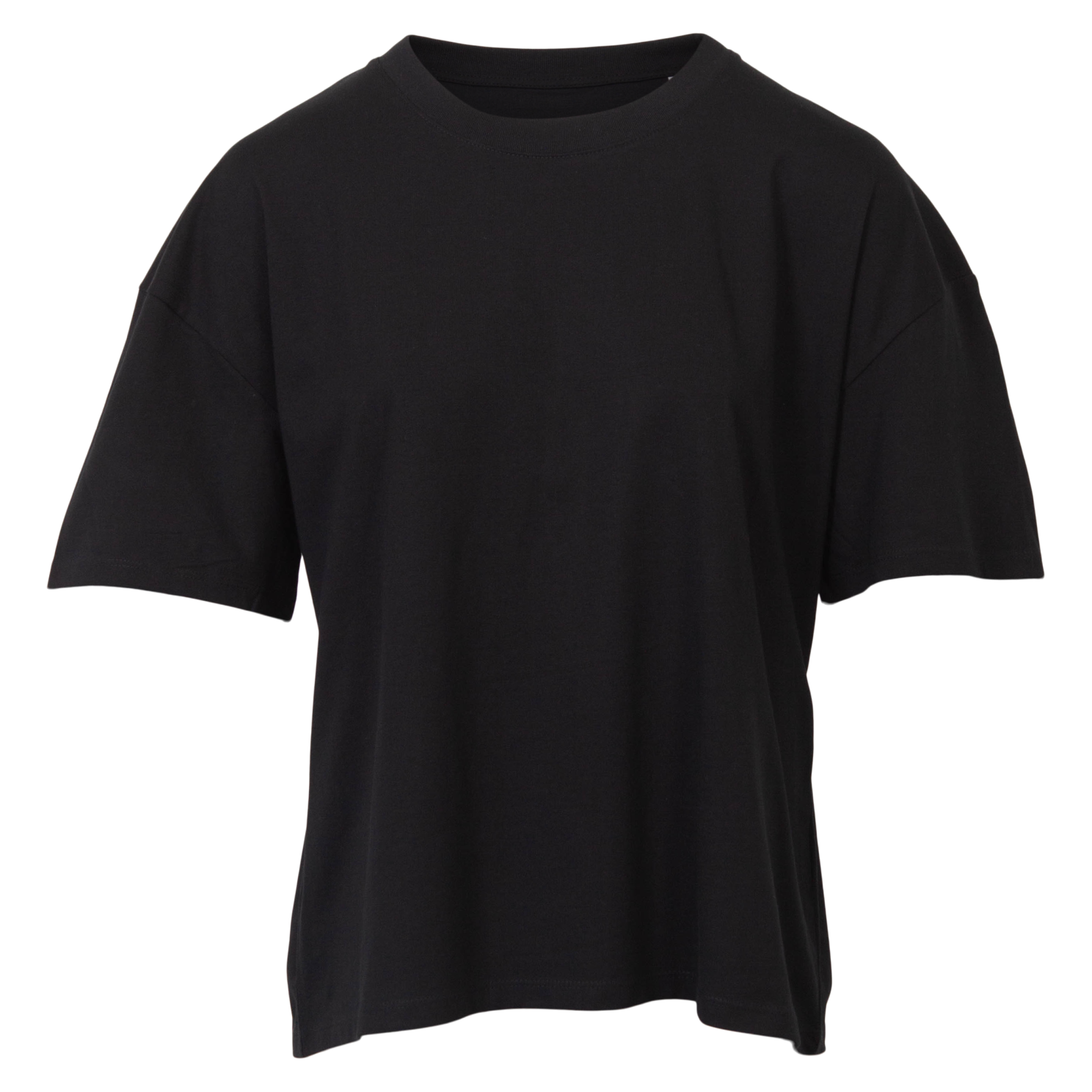 Økologisk Sort T-shirt til Dame – Komfort og Stil