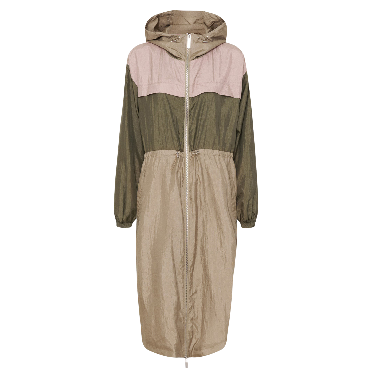Trendy Taupe Hættejakke til Damer – Et Uundgåeligt Must-Have!