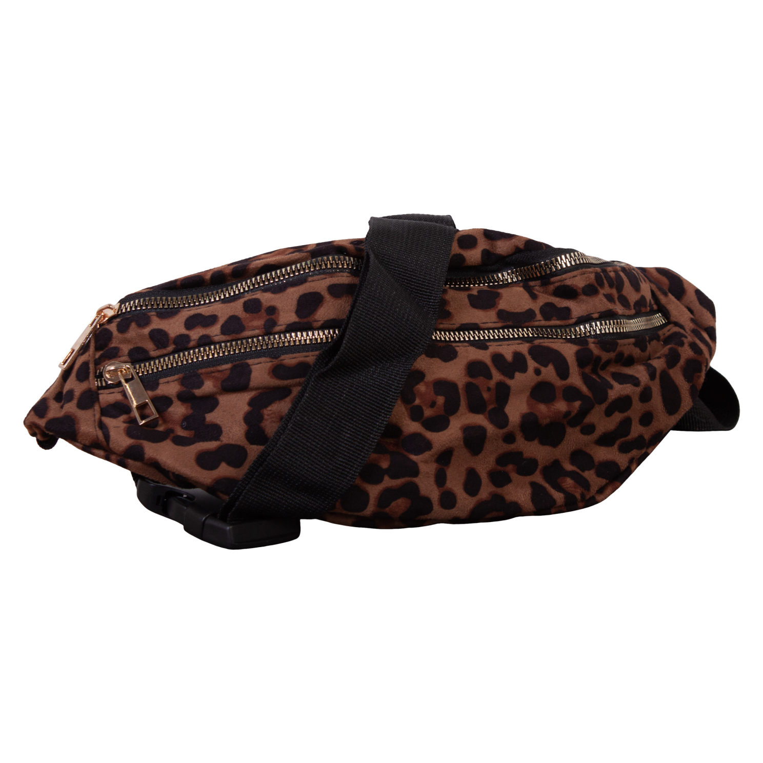 Dame Bæltetaske i Camel med Leopardprint – Fantastisk Tilbud!