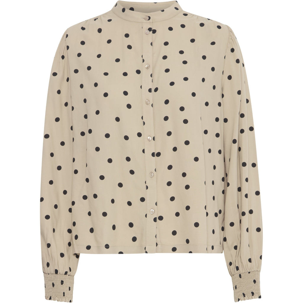 Dame Bluse Byjosa  Humus Dot fra B.young hos Klædeskabet.dk 5715573565935