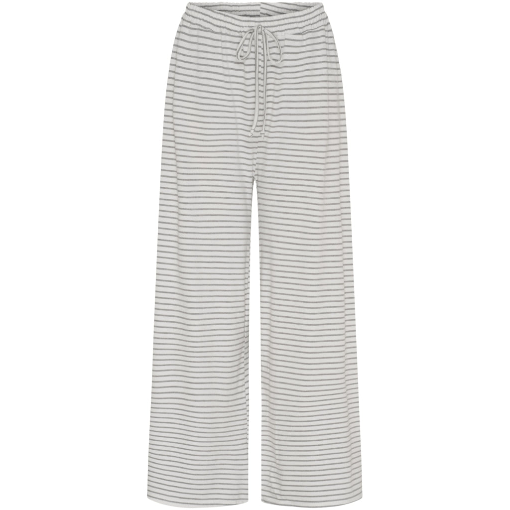 Dame Bukser Luchloe  Light Grey White fra Lululia hos Klædeskabet.dk 5715406572246