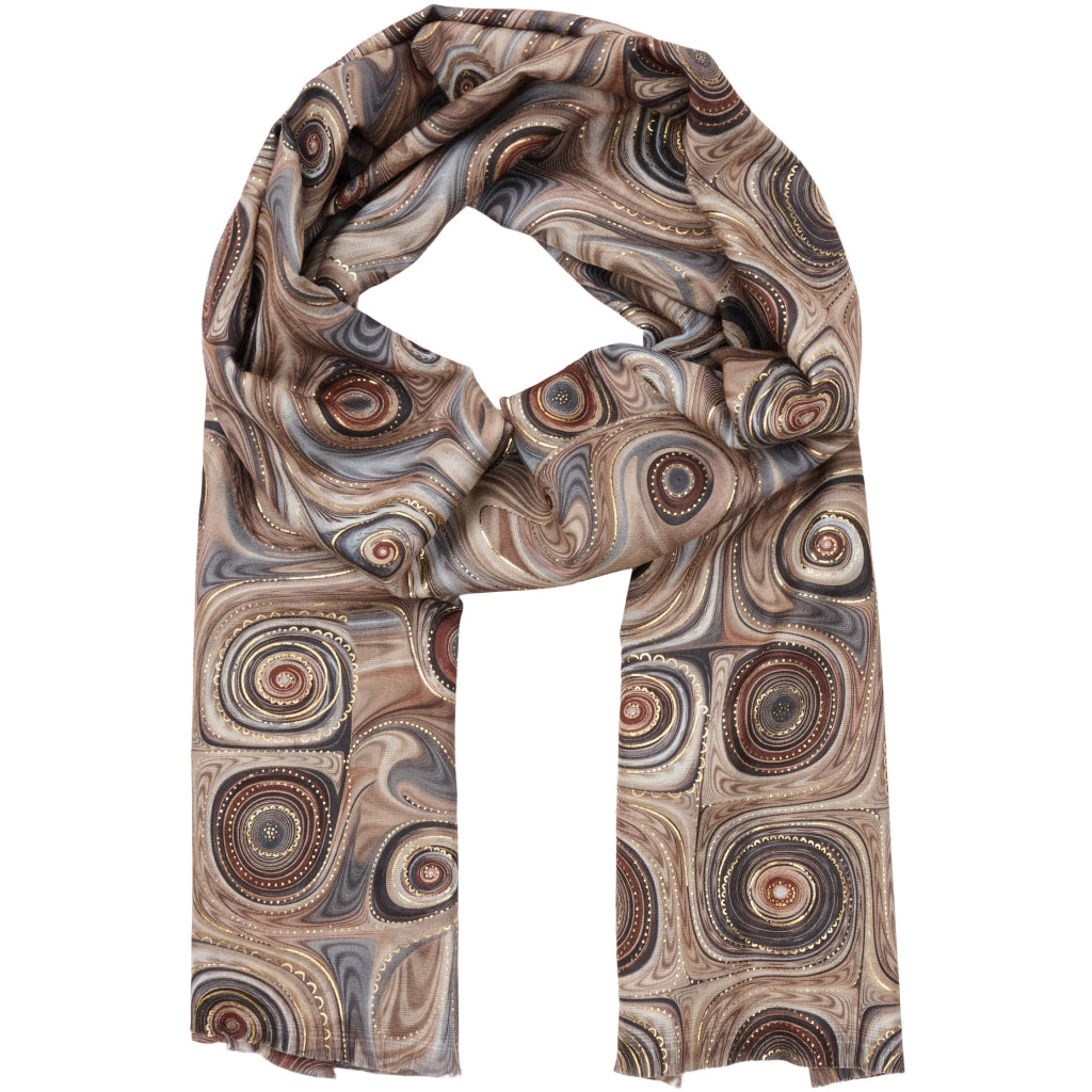 Dame ørklæ Mdcdelphina   Khaki fra Marta Du Chateau hos Klædeskabet.dk 5715406713113