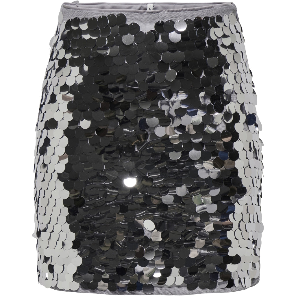 Dame Nederdel Onlnancy  Silver fra Only hos Klædeskabet.dk 5715608461652