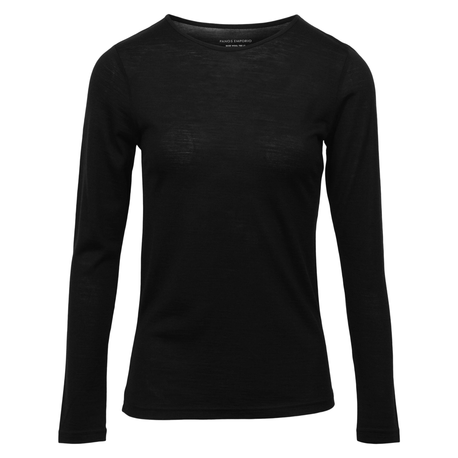 Dame Langærmet Shirt Merinouldmix  Black fra Panos Emporio hos dansk.dk 5715066008031