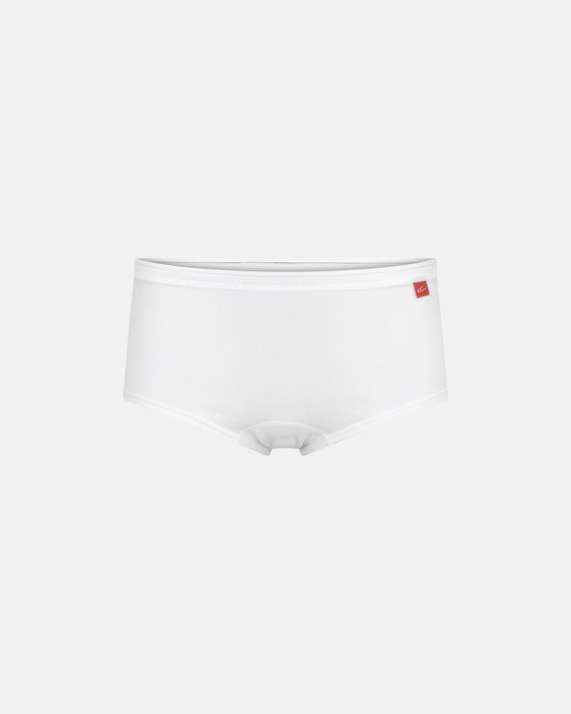Hipster "low" | Gots økologisk Bomuld | Hvid fra Olympia hos Intimo.dk 5709405810621