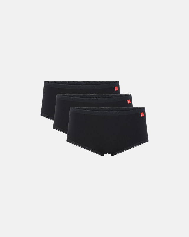 Hipster Pak | Bomuld | Sort fra Marathon Woman hos Intimo.dk 5709405327044