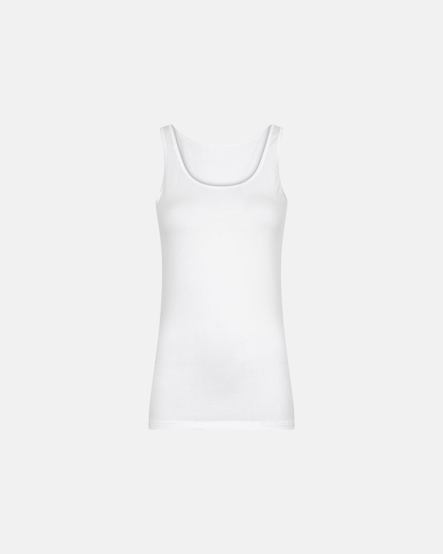 Tanktop | Gots økologisk Bomuld | Hvid fra Olympia hos Intimo.dk 5709405810492