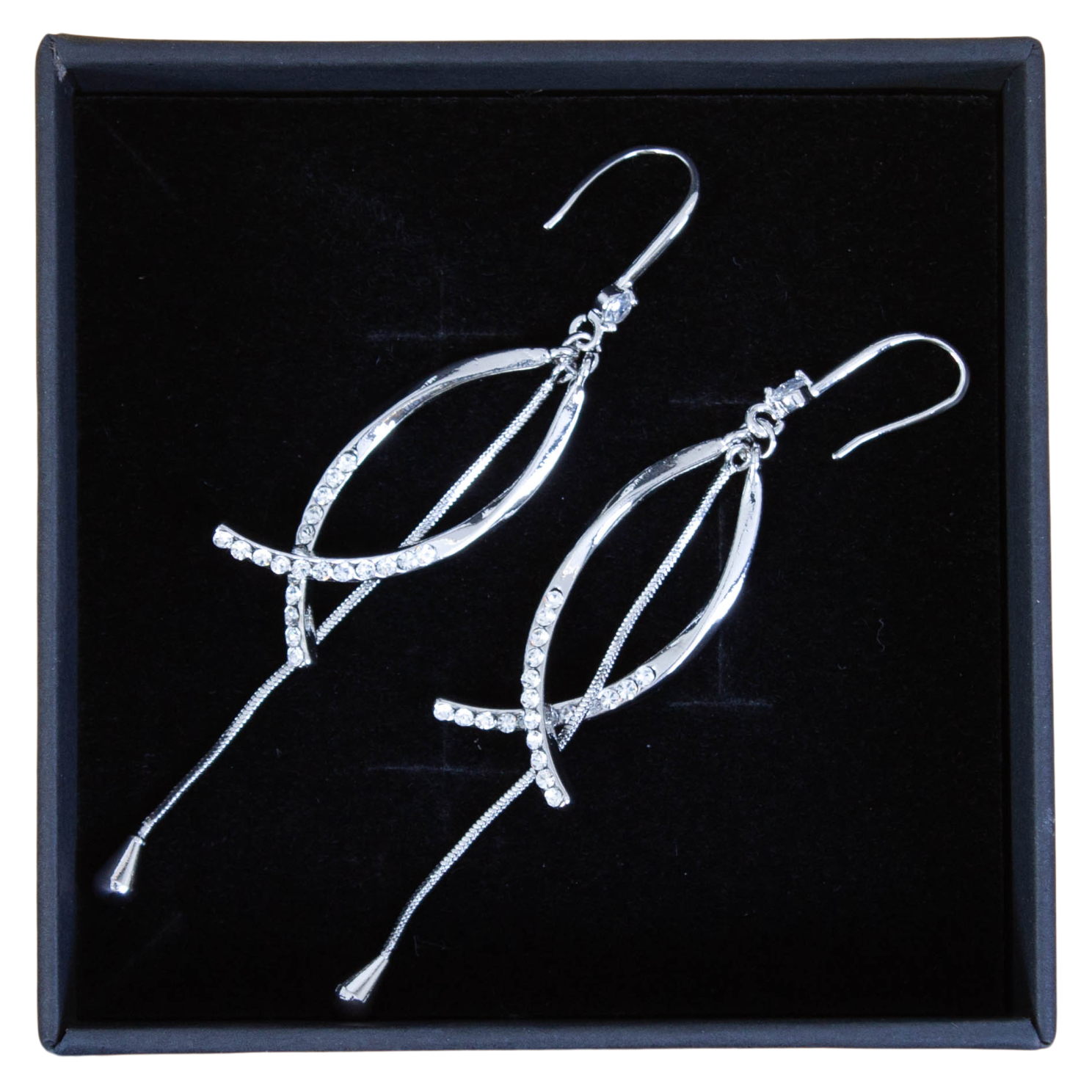 Dame øreringe   Silver  Onesize fra Vanting hos dansk.dk 5757151058583
