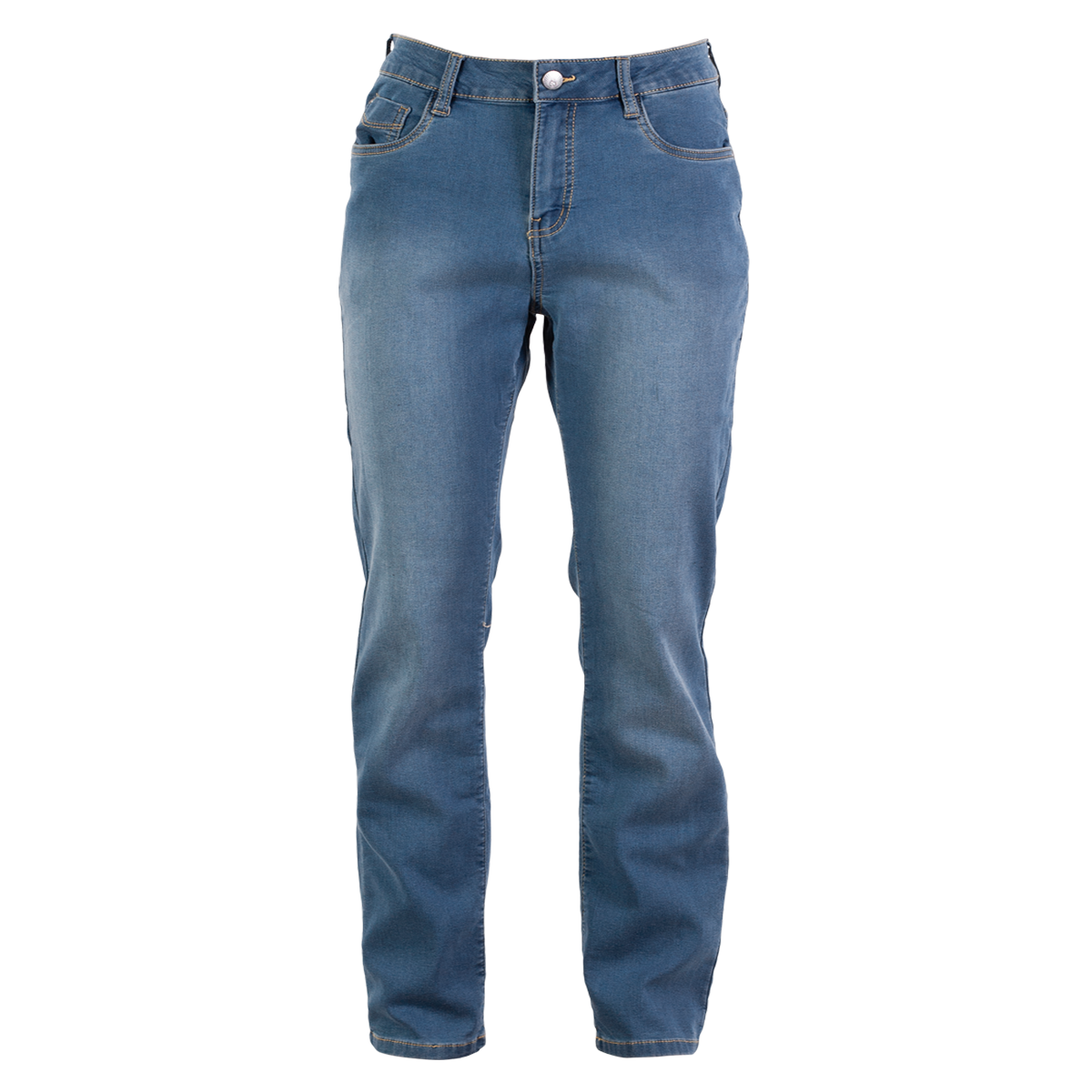 Grace Dame Jeans . Stretch Plus Size  Medium Light Blue fra Steenholt hos dansk.dk 5712985371031