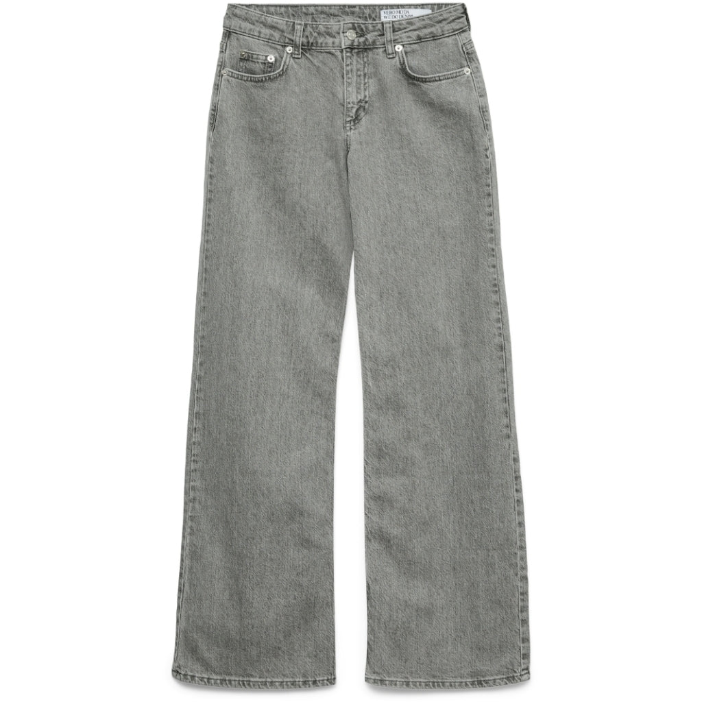 Dame Jeans Vmalexis  Light Grey Denim fra Vero Moda hos Klædeskabet.dk 5715727911885
