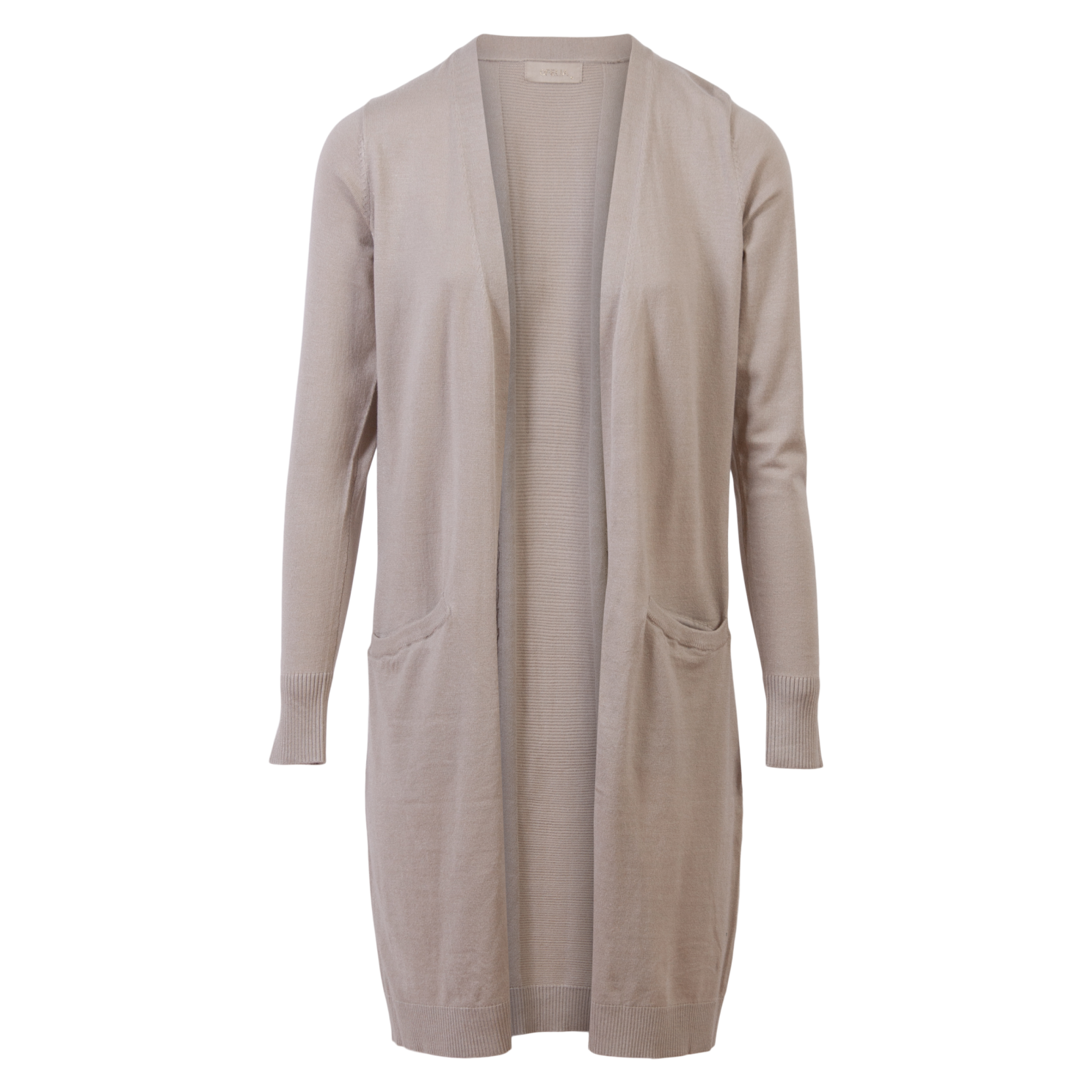Dame Cardigan Plus Size  Light Sand fra Cassiopeia hos dansk.dk 5757150788474