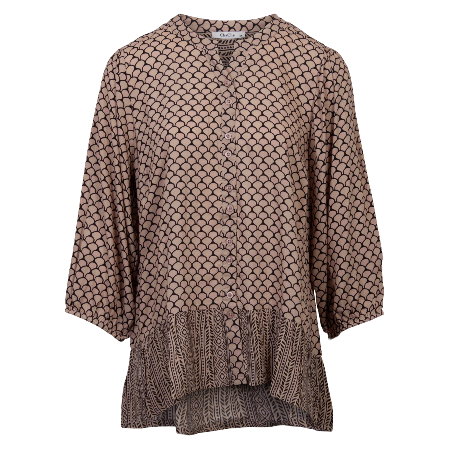Dame Bluse Plus Size  Beige fra Zbyz hos dansk.dk 5714470198901