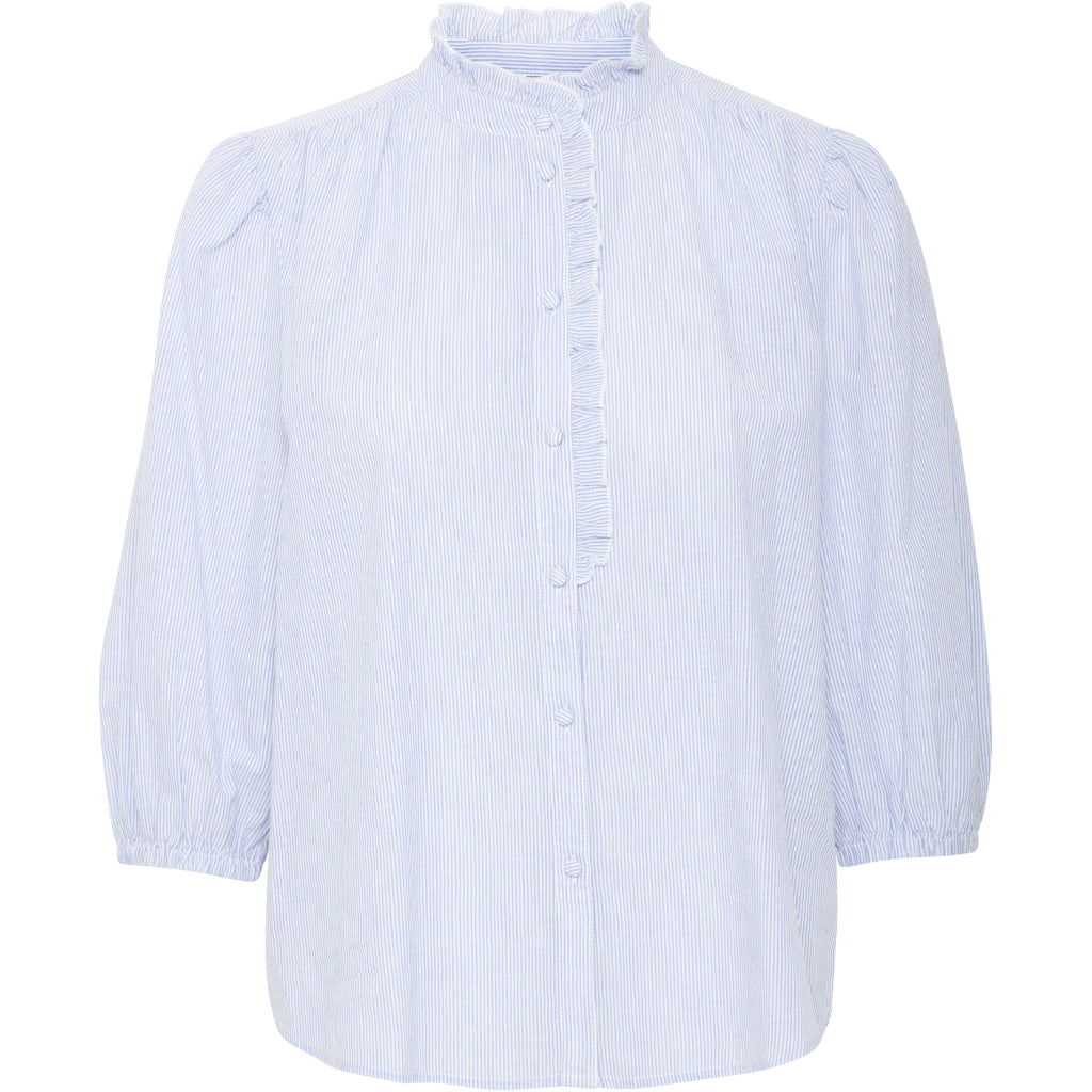 Dame Bluse Byimogen  Silver Lake Blue Mix fra B.young hos Klædeskabet.dk 5715749074629