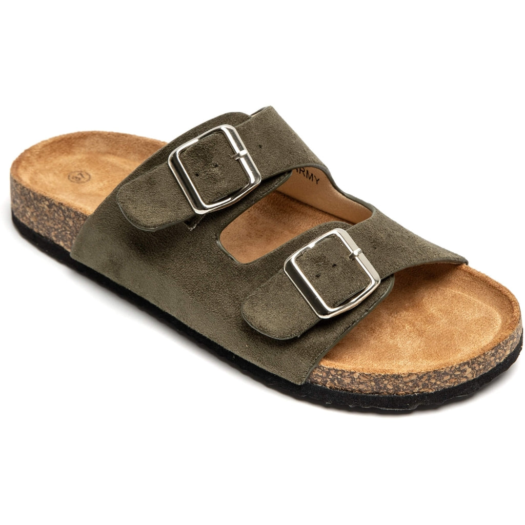 Cassiope Dame Sandaler  Army Green fra Shoes hos Klædeskabet.dk 5715406738802