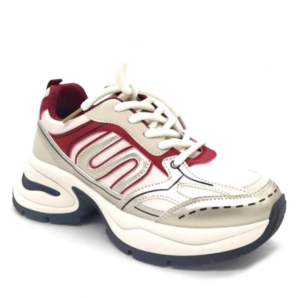 Martina Dame Sneakers   Gold fra Shoes hos Klædeskabet.dk 5715406761732
