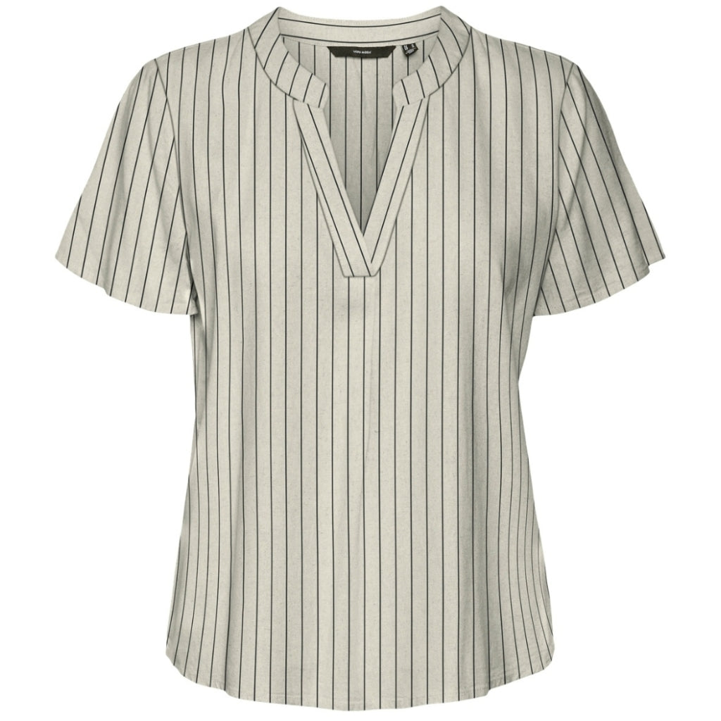 Dame Skjorte Vmmymilo  Silver Lining Anja fra Vero Moda hos Klædeskabet.dk 5715675653509