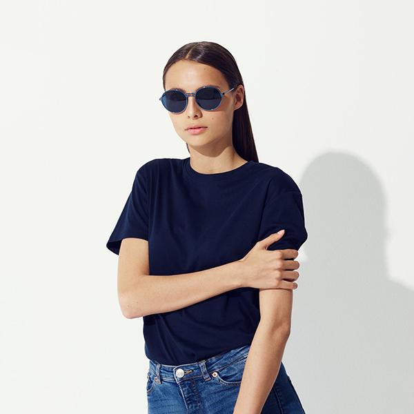 Yael Dame Solbriller  Navy Navy  Onesize fra Aym hos dansk.dk