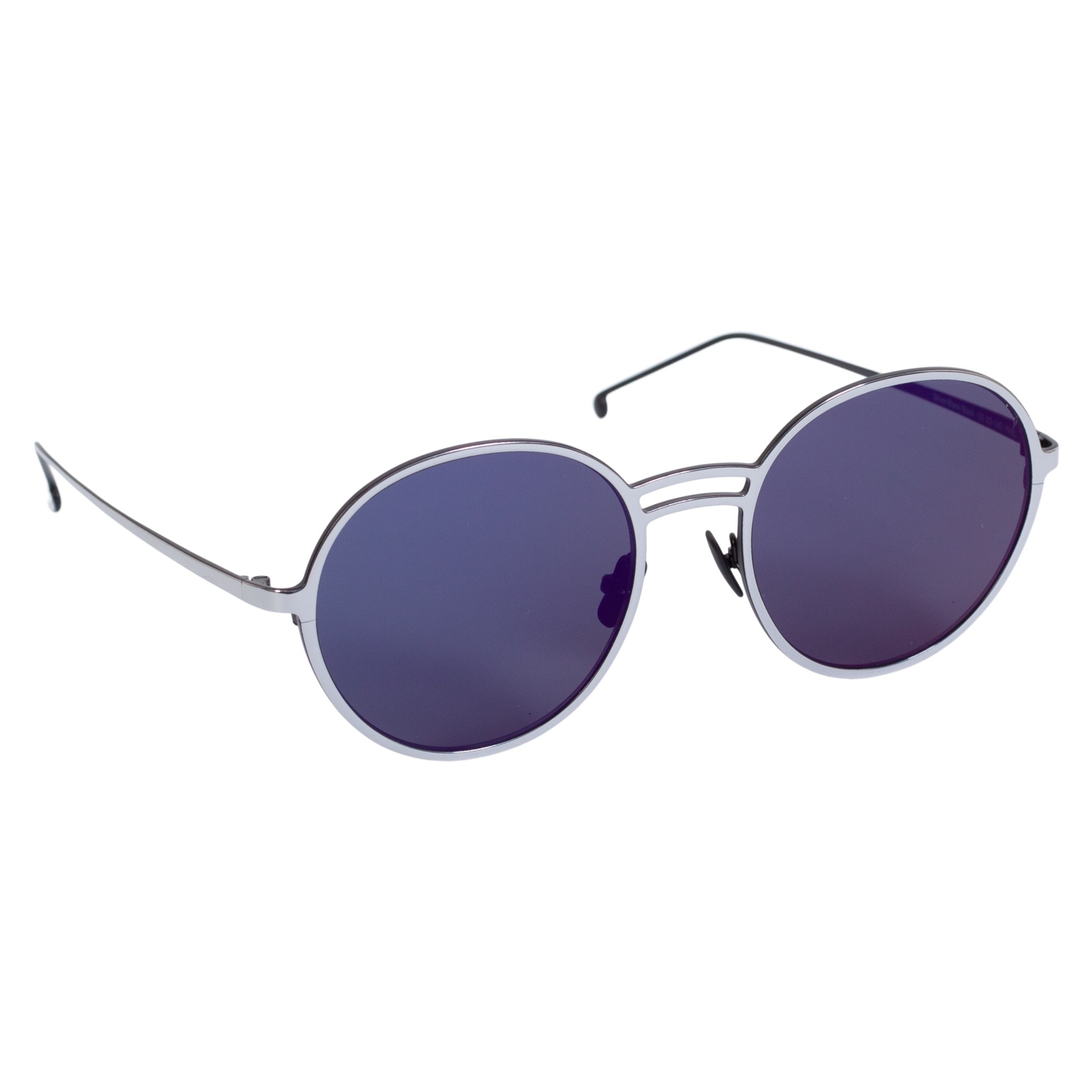 Yael Dame Solbriller  Silver Black Black  Onesize fra Aym hos dansk.dk