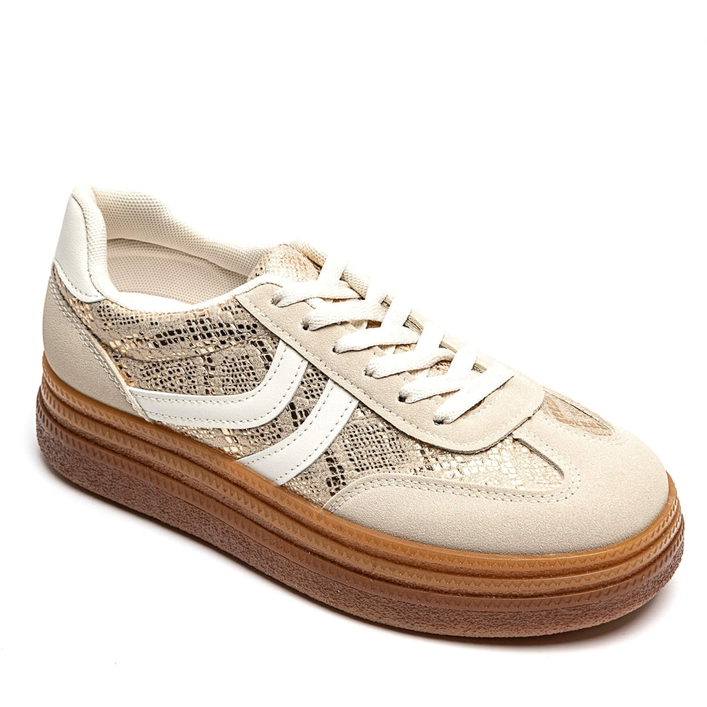 Agnes Dame Sneakers  Snake fra Shoes hos Klædeskabet.dk 5715406769028
