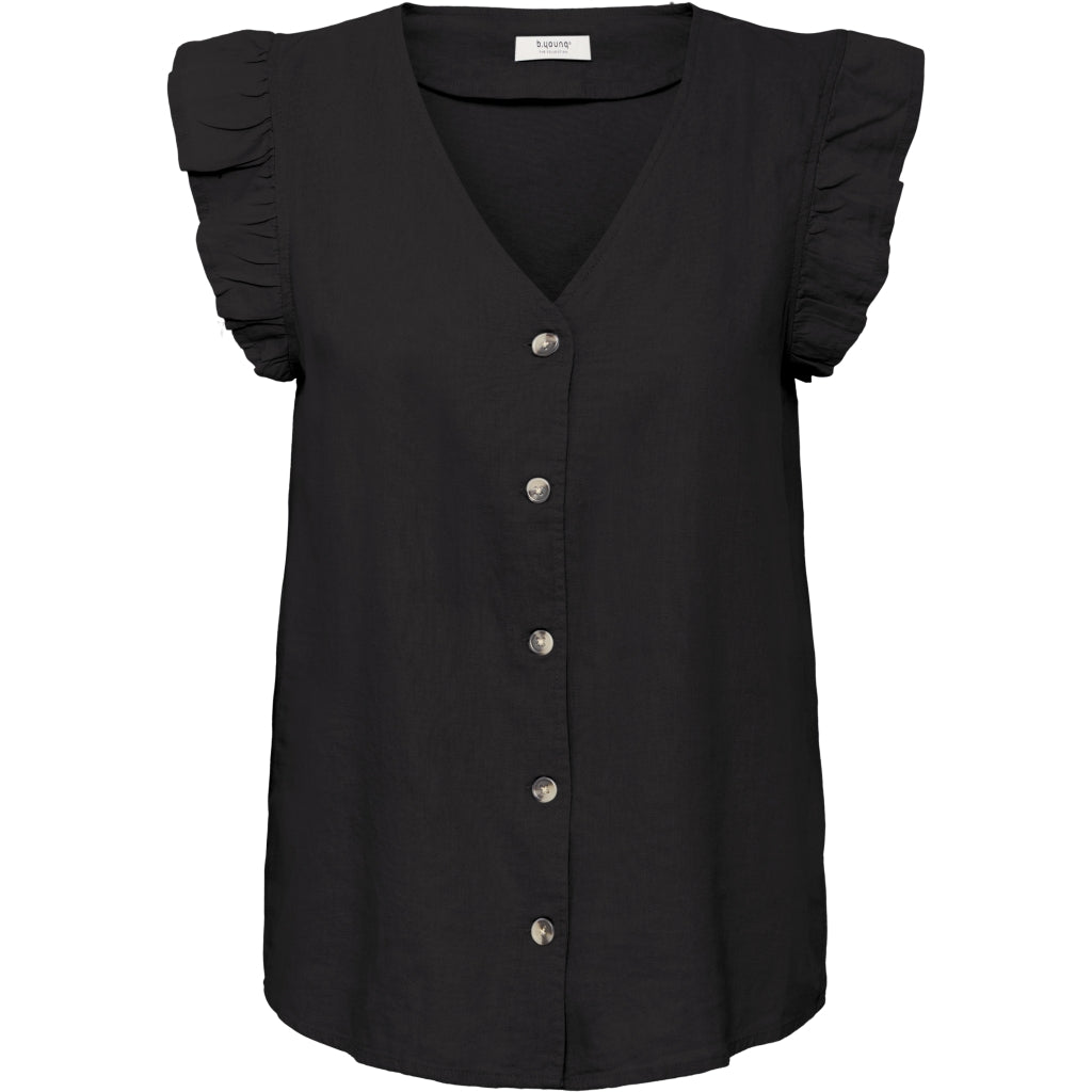 Dame Bluse Byfalakka  Black fra B.young hos Klædeskabet.dk 5715749079730