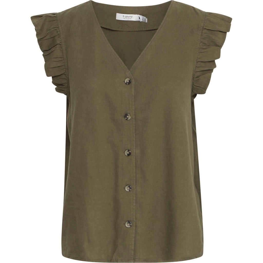 Dame Bluse Byfalakka  Kalamata fra B.young hos Klædeskabet.dk 5715749079600
