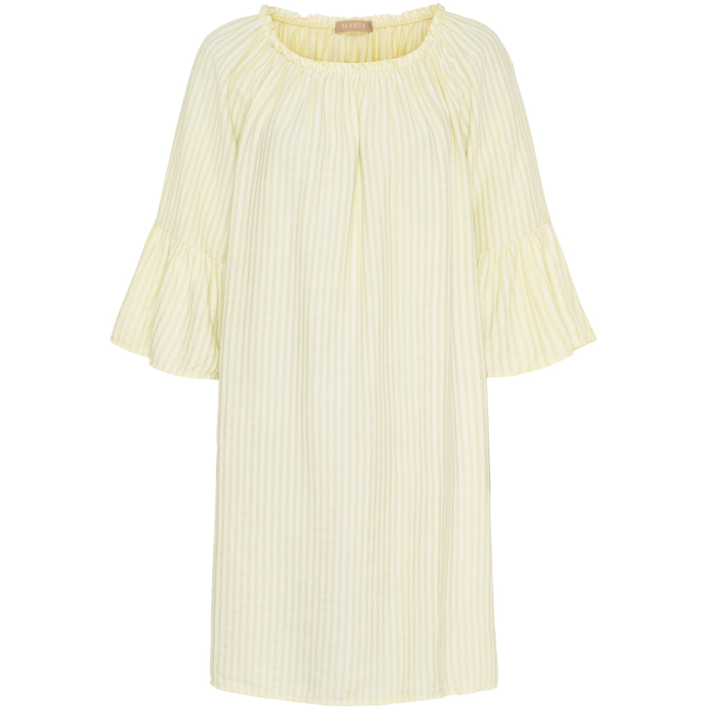 Dame Kjole Mdcromina  Light Yellow fra Marta Du Chateau hos Klædeskabet.dk 5715406779492