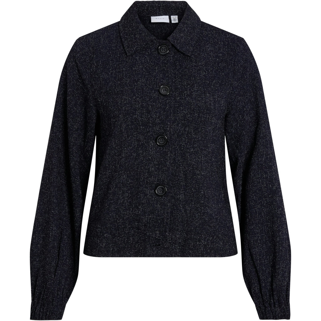 Dame Blazer Vimie  Navy Blazer fra Vila hos Klædeskabet.dk 5715361602934
