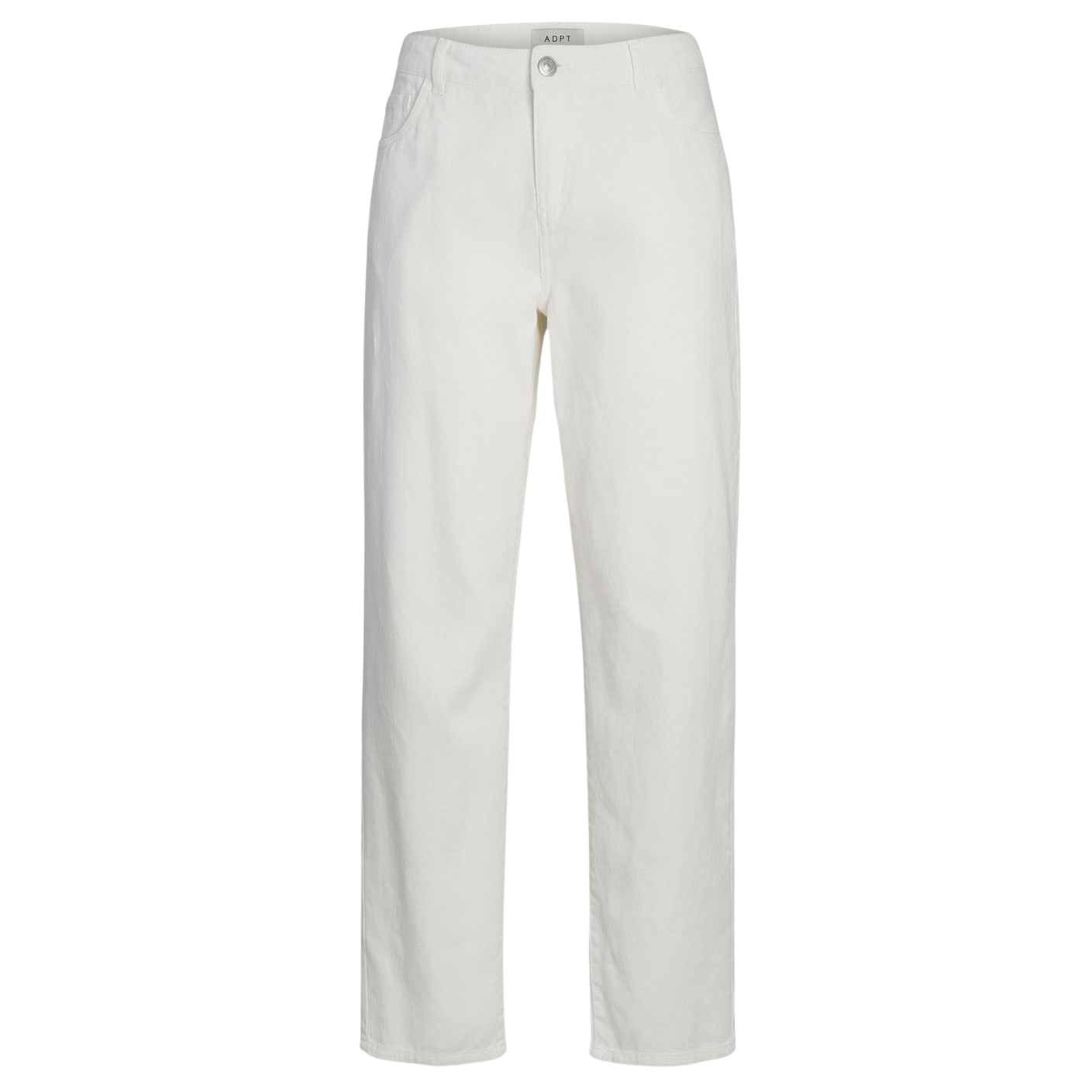 Laura Dame Jeans  White fra Adpt hos dansk.dk 5715510936774