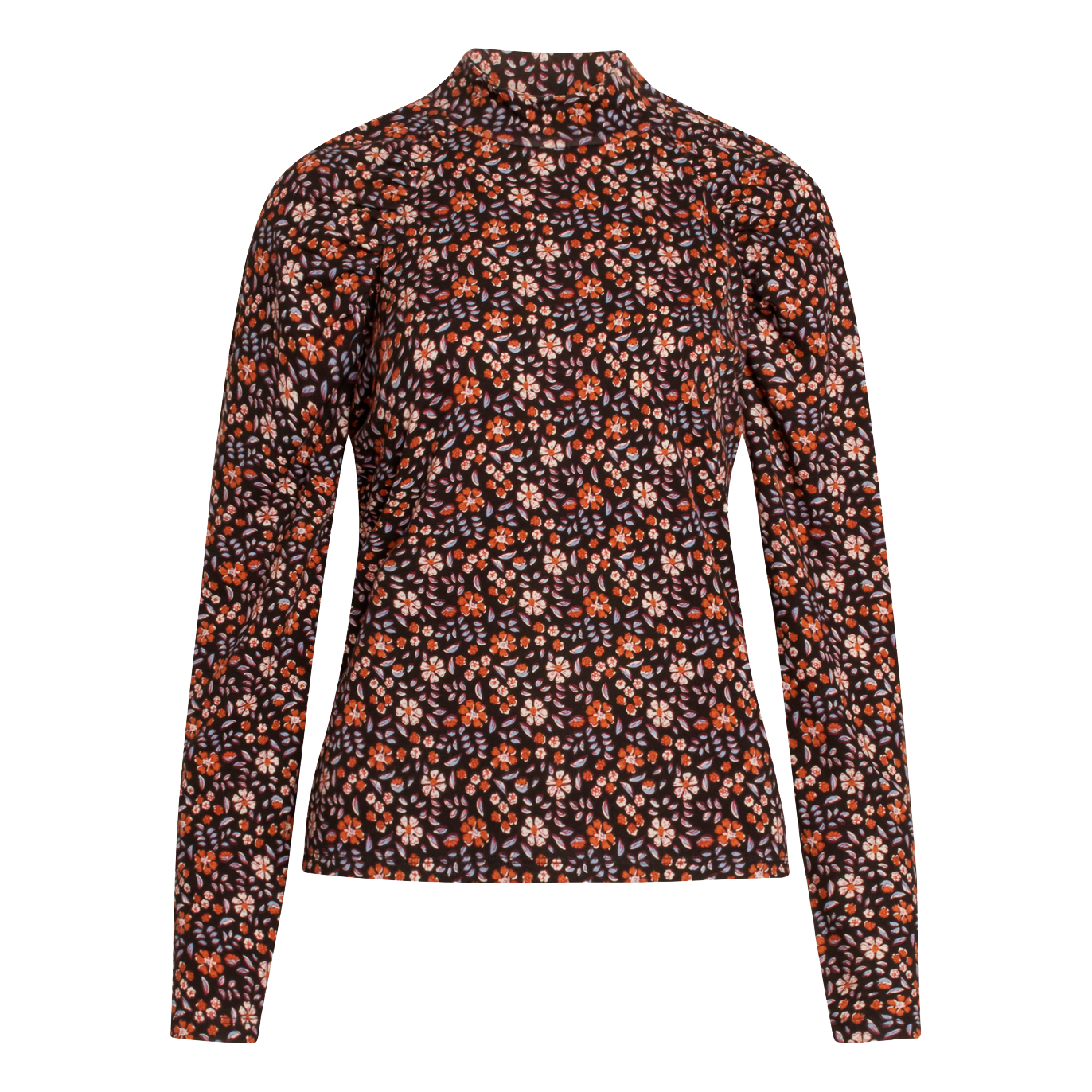 Cecilia Dame Bluse  Rustic Brown fra Sirup Copenhagen hos dansk.dk 5708247239690