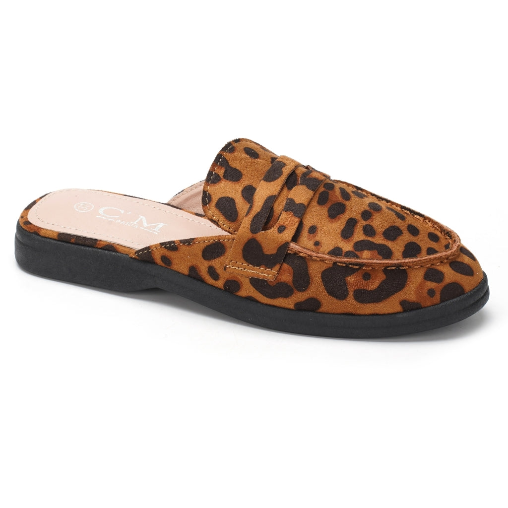 Adeline Dame Loafers   Leopard fra Shoes hos Klædeskabet.dk 5715406781914